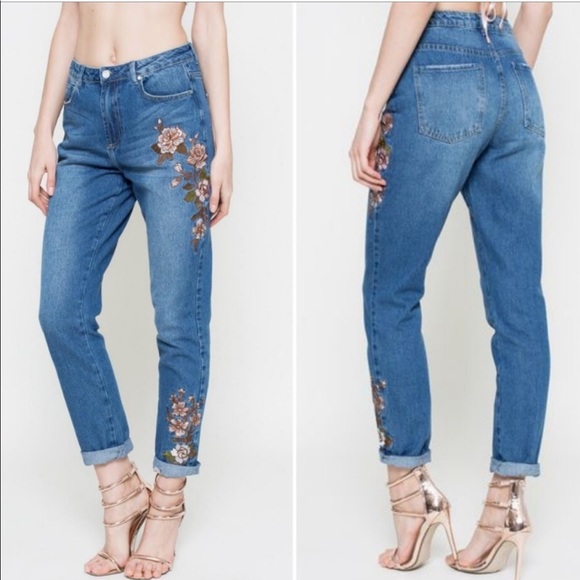 riot high rise mom jeans